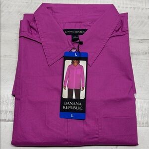 Banana republic button down womens shirt